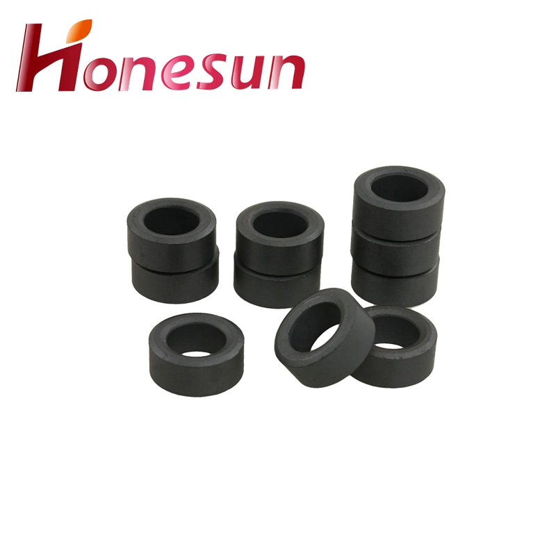 Ring Ferrite Magnets Strong Hard Round Ceramic Ferrite Ring Magnets for Speaker/Arts Science Project/Crafts