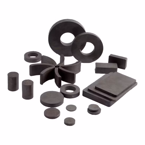 Aimant en ferrite à anneau moteur permanent